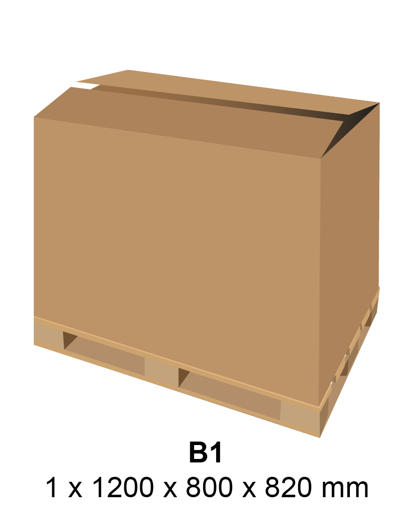 Tipo di scatola standardizzata Air Spiralo B1